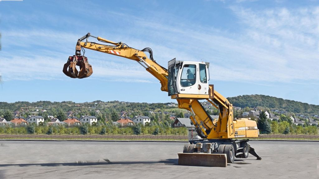 Liebherr PELLE A316 * Umschlagbagger * Topzustand! Liebherr PELLE A316 * Umschlagbagger * Topzustand! - Hjulgraver: bilde 1 Liebherr PELLE A316 * Umschlagbagger * Topzustand! Liebherr PELLE A316 * Umschlagbagger * Topzustand! - Hjulgraver: bilde 1