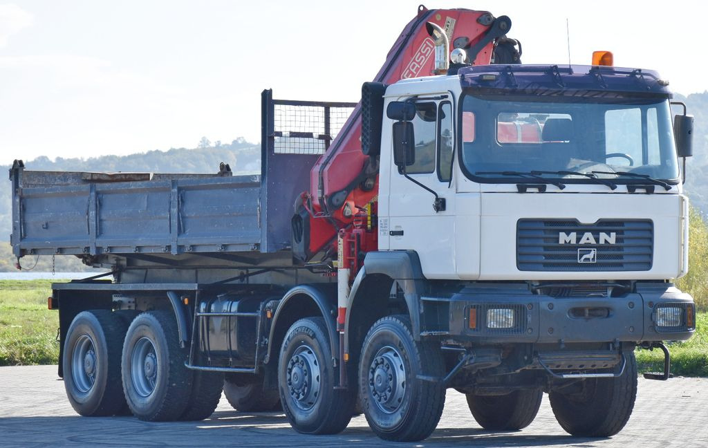 MAN 41.460 * KRAN * 8x8 ! TOPZUSTAND MAN 41.460 * KRAN * 8x8 ! TOPZUSTAND - Tippbil, Kranbil: bilde 3 MAN 41.460 * KRAN * 8x8 ! TOPZUSTAND MAN 41.460 * KRAN * 8x8 ! TOPZUSTAND - Tippbil, Kranbil: bilde 3