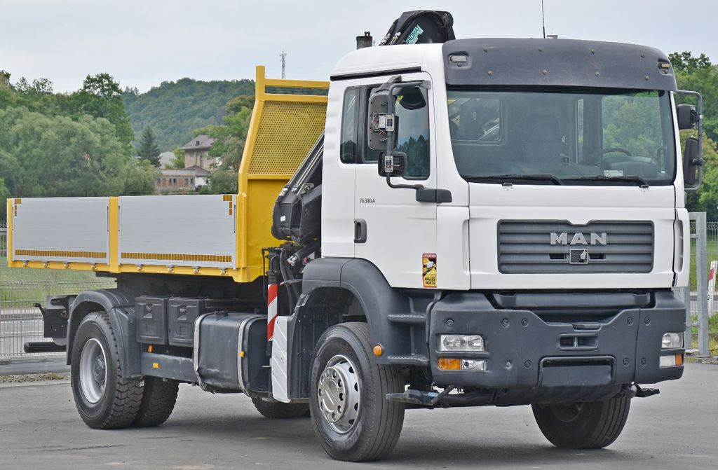 MAN TG 310 A* HIAB 111 BS - 2 DUO * TOPZUSTAND - Tippbil, Kranbil: bilde 3 MAN TG 310 A* HIAB 111 BS - 2 DUO * TOPZUSTAND - Tippbil, Kranbil: bilde 3