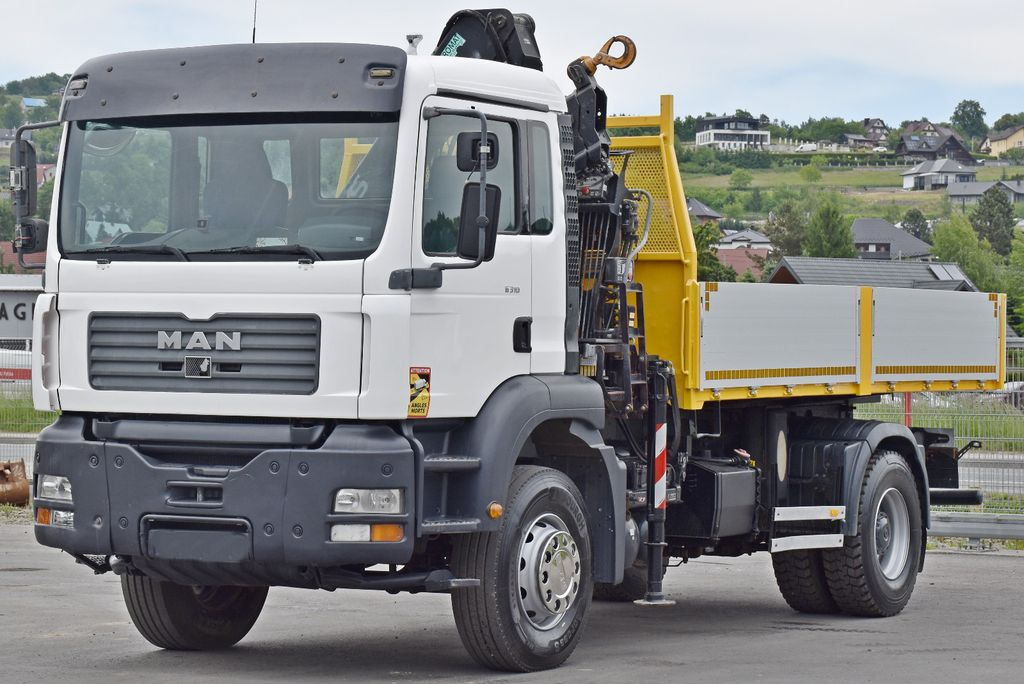 MAN TG 310 A* HIAB 111 BS - 2 DUO * TOPZUSTAND - Tippbil, Kranbil: bilde 4 MAN TG 310 A* HIAB 111 BS - 2 DUO * TOPZUSTAND - Tippbil, Kranbil: bilde 4