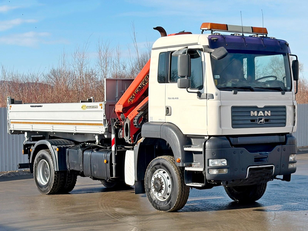 MAN TGA 18.410 * PK 16 502 + FUNK *4x4 - Tippbil, Kranbil: bilde 4 MAN TGA 18.410 * PK 16 502 + FUNK *4x4 - Tippbil, Kranbil: bilde 4