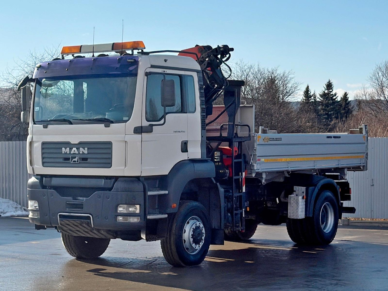 MAN TGA 18.410 * PK 16 502 + FUNK *4x4 - Tippbil, Kranbil: bilde 5 MAN TGA 18.410 * PK 16 502 + FUNK *4x4 - Tippbil, Kranbil: bilde 5