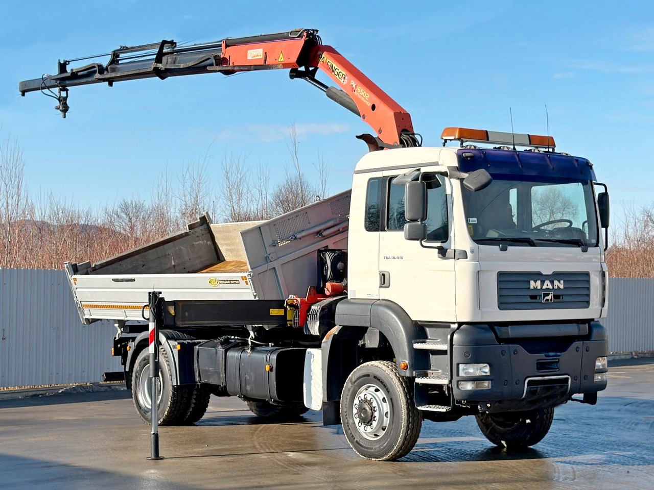 MAN TGA 18.410 * PK 16 502 + FUNK *4x4 - Kranbil, Tippbil: bilde 3 MAN TGA 18.410 * PK 16 502 + FUNK *4x4 - Kranbil, Tippbil: bilde 3