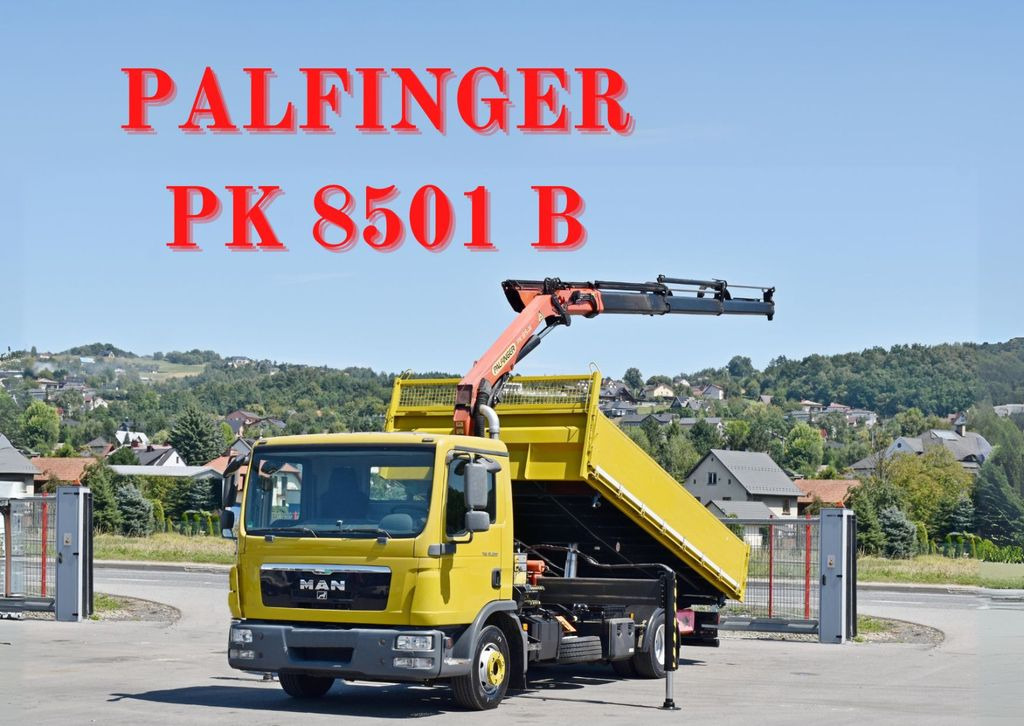 MAN TGL 12.220 Kipper 5,05 m + PK 8501 B *TOPZUSTAND - Kranbil, Tippbil: bilde 1 MAN TGL 12.220 Kipper 5,05 m + PK 8501 B *TOPZUSTAND - Kranbil, Tippbil: bilde 1
