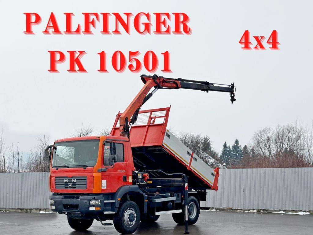 MAN TGM 18.280 * KIPPER 3,85m * PK 10501 * 4x4 - Kranbil: bilde 1 MAN TGM 18.280 * KIPPER 3,85m * PK 10501 * 4x4 - Kranbil: bilde 1