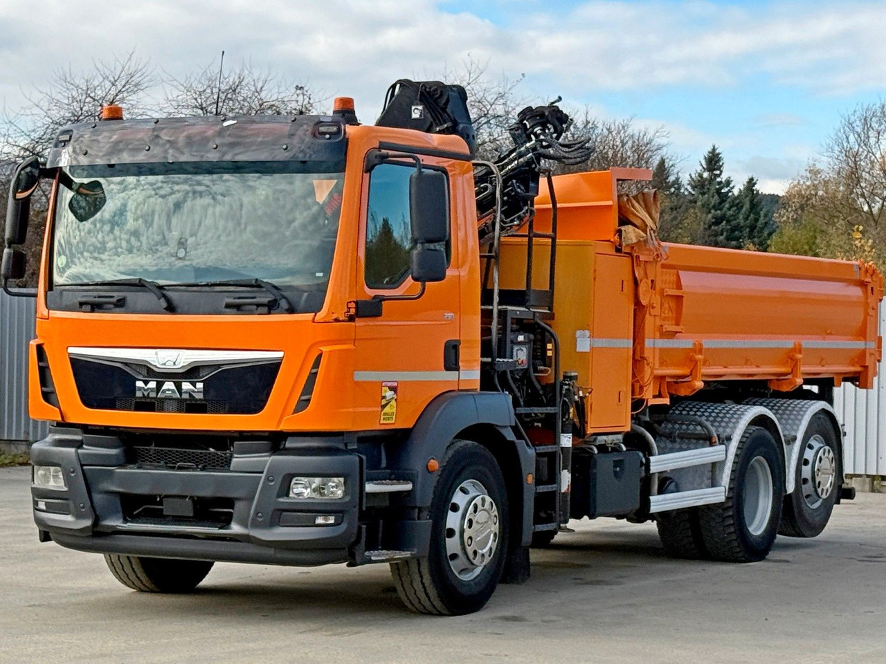 MAN TGM 26.290* KIPPER 4,60m*HIAB 111 B-3 HIDUO/FUNK - Tippbil, Kranbil: bilde 4 MAN TGM 26.290* KIPPER 4,60m*HIAB 111 B-3 HIDUO/FUNK - Tippbil, Kranbil: bilde 4