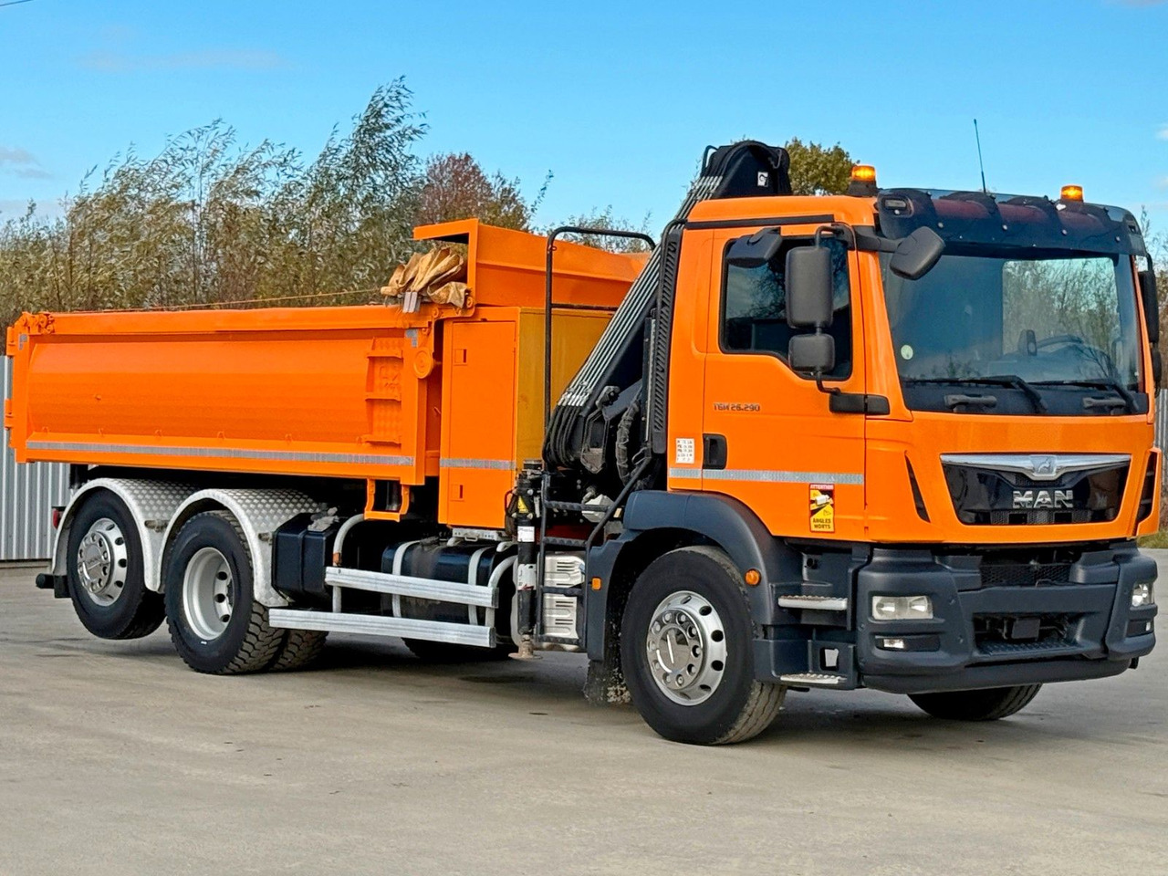 MAN TGM 26.290* KIPPER 4,60m*HIAB 111 B-3 HIDUO/FUNK - Tippbil, Kranbil: bilde 3 MAN TGM 26.290* KIPPER 4,60m*HIAB 111 B-3 HIDUO/FUNK - Tippbil, Kranbil: bilde 3