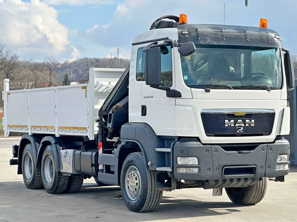 MAN TGS 26.400 * HIAB 166 ES - 3 HIPRO + FUNK * 6x4 - Kranbil, Tippbil: bilde 3 MAN TGS 26.400 * HIAB 166 ES - 3 HIPRO + FUNK * 6x4 - Kranbil, Tippbil: bilde 3