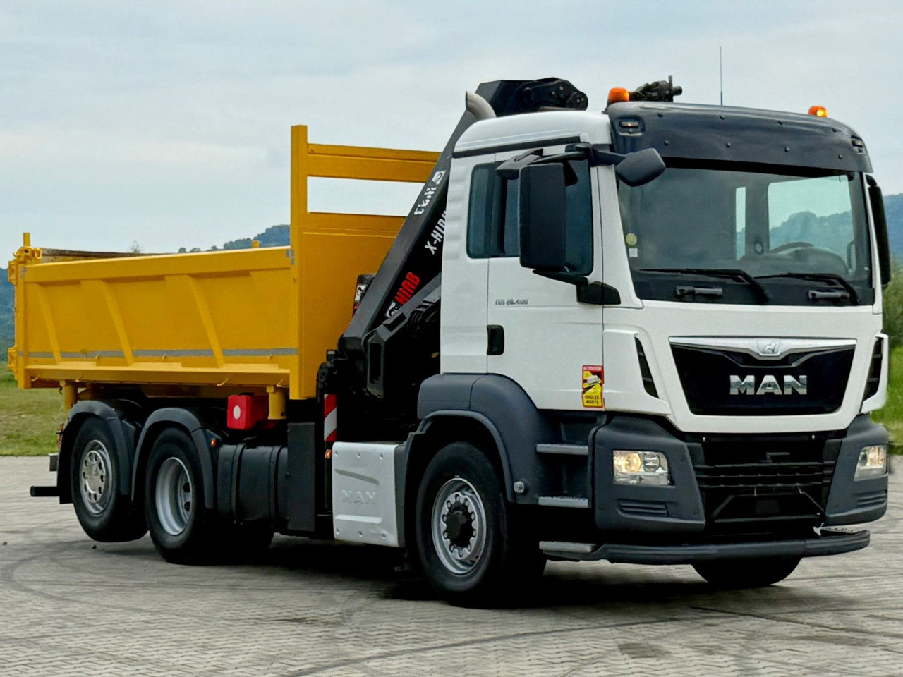 MAN TGS 26.400 * HIAB X-HIDUO 188 E-3 + FUNK * 6x4 - Kranbil: bilde 4 MAN TGS 26.400 * HIAB X-HIDUO 188 E-3 + FUNK * 6x4 - Kranbil: bilde 4