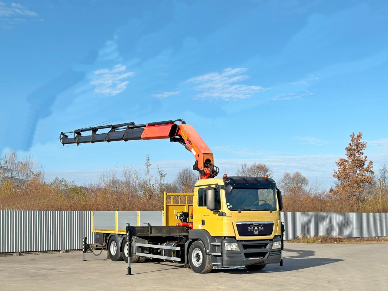 MAN TGS 28.440 Pritsche 6,55* PALFINGER PK 4502 - Kranbil: bilde 2 MAN TGS 28.440 Pritsche 6,55* PALFINGER PK 4502 - Kranbil: bilde 2