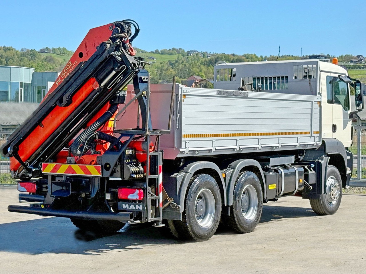 Tippbil, Kranbil MAN TGS 33.360*KIPPER 4,95 m *PK 15002 * 6x4: bilde 6