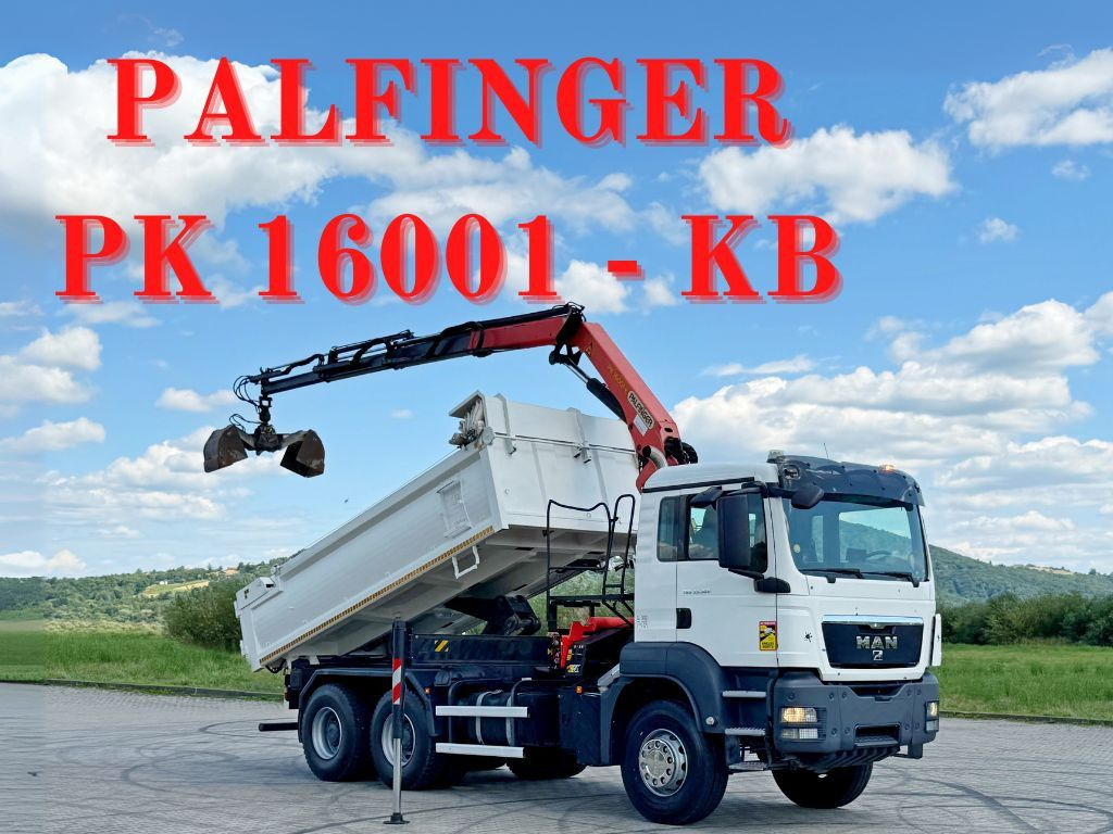 MAN TGS 33.360 * PK 16001 - KB + FUNK * 6x4 - Kranbil: bilde 1 MAN TGS 33.360 * PK 16001 - KB + FUNK * 6x4 - Kranbil: bilde 1