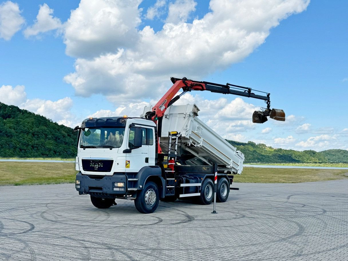 MAN TGS 33.360 * PK 16001 - KB + FUNK * 6x4 - Kranbil: bilde 2 MAN TGS 33.360 * PK 16001 - KB + FUNK * 6x4 - Kranbil: bilde 2