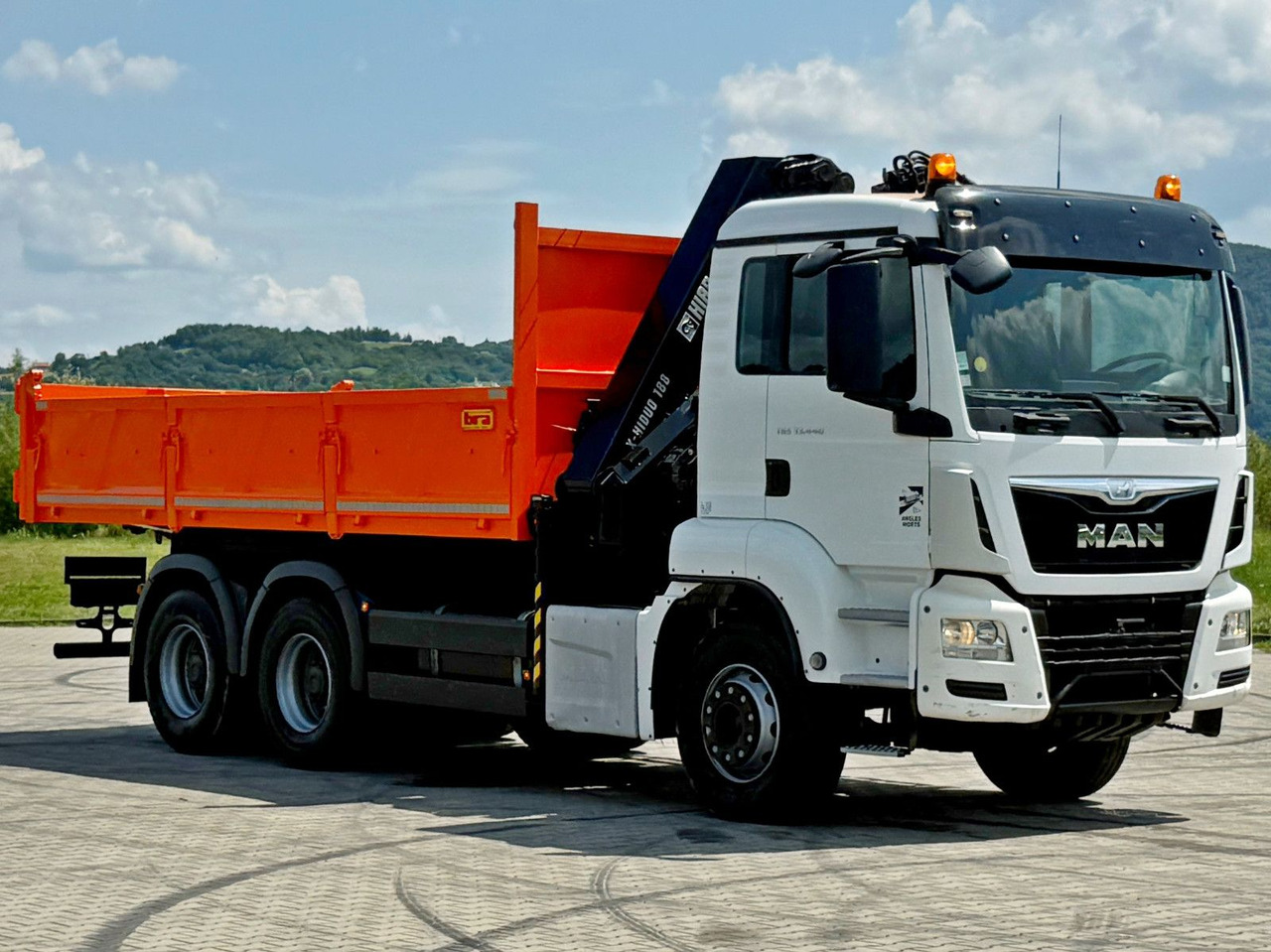 MAN TGS 33.440 * HIAB X-HIDUO 188 E-5 + FUNK * 6x4 - Kranbil: bilde 4 MAN TGS 33.440 * HIAB X-HIDUO 188 E-5 + FUNK * 6x4 - Kranbil: bilde 4