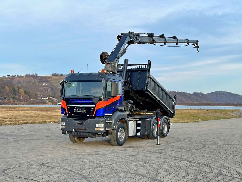 MAN TGS 33.480 * HIAB 288 EP - 4 HIDUO/ FUNK * 6x4 - Kranbil, Tippbil: bilde 2 MAN TGS 33.480 * HIAB 288 EP - 4 HIDUO/ FUNK * 6x4 - Kranbil, Tippbil: bilde 2