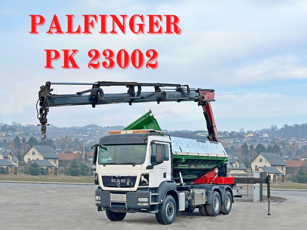 MAN TGS 33.480*KIPPER 5,70m * PK 23002 + FUNK * 6x4 - Tippbil, Kranbil: bilde 1 MAN TGS 33.480*KIPPER 5,70m * PK 23002 + FUNK * 6x4 - Tippbil, Kranbil: bilde 1