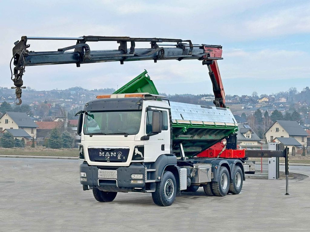MAN TGS 33.480*KIPPER 5,70m * PK 23002 + FUNK * 6x4 - Kranbil, Tippbil: bilde 2 MAN TGS 33.480*KIPPER 5,70m * PK 23002 + FUNK * 6x4 - Kranbil, Tippbil: bilde 2