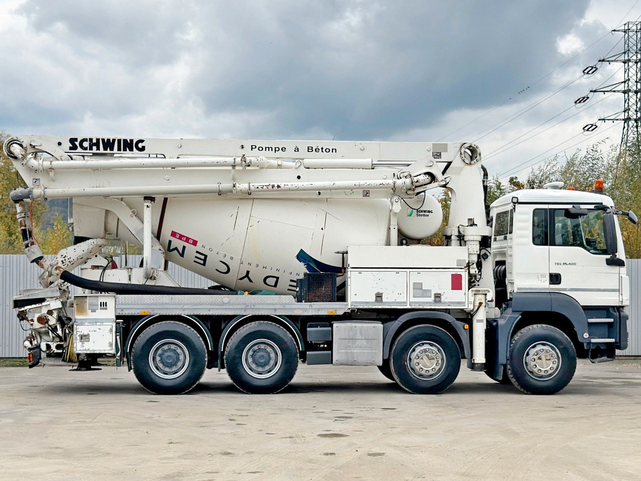 MAN TGS 35.400 BETONPUMPE * 8x4 / TOPZUSTAND - Betongpumpe: bilde 5 MAN TGS 35.400 BETONPUMPE * 8x4 / TOPZUSTAND - Betongpumpe: bilde 5