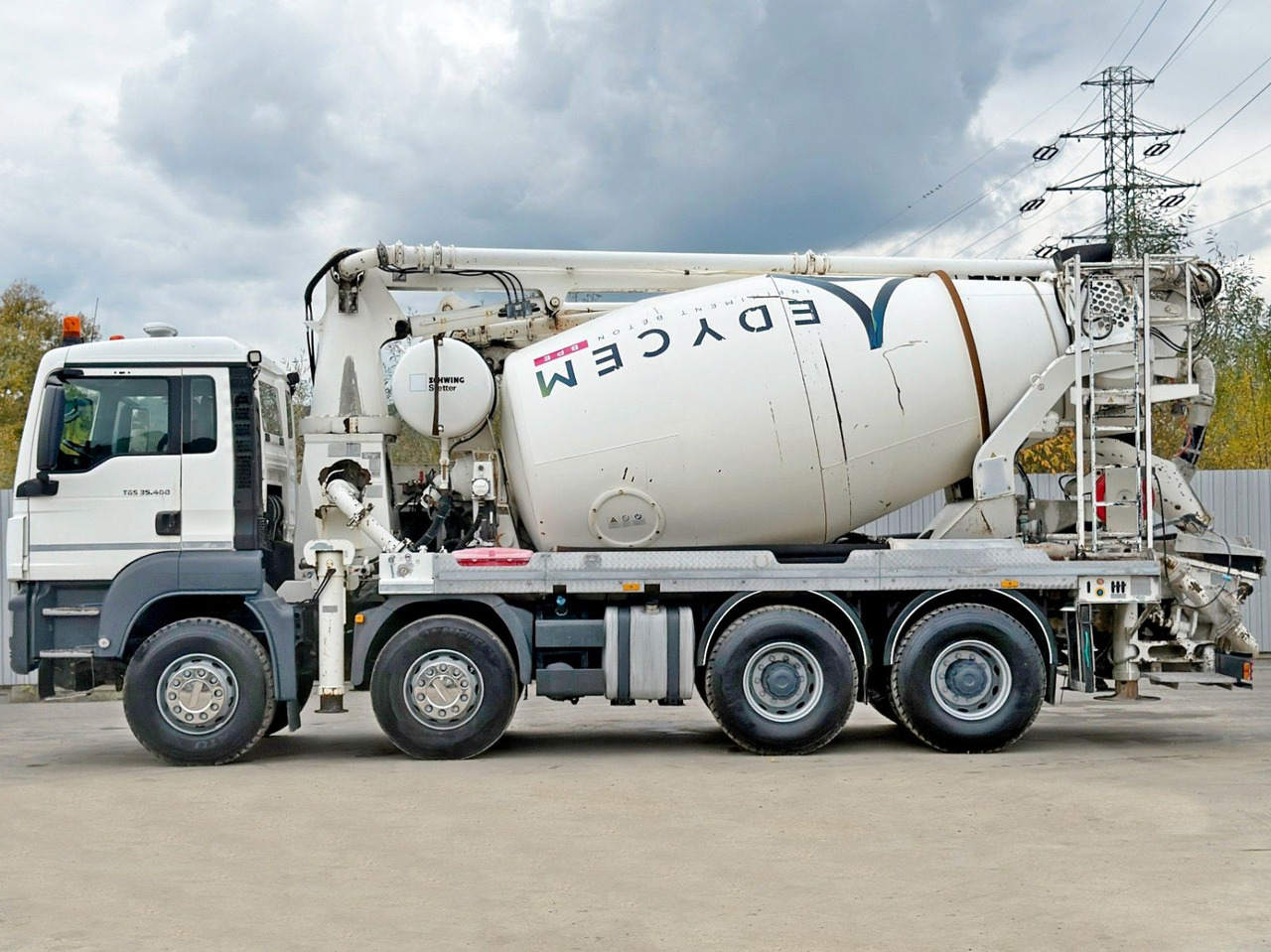 MAN TGS 35.400 BETONPUMPE * 8x4 / TOPZUSTAND - Betongpumpe: bilde 4 MAN TGS 35.400 BETONPUMPE * 8x4 / TOPZUSTAND - Betongpumpe: bilde 4