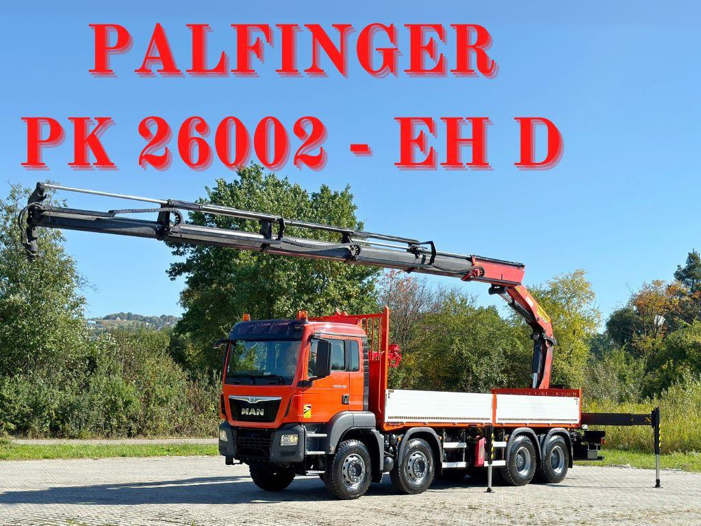 MAN TGS 35.400* PK 26002 - EH D + FUNK /8x4 - Kranbil: bilde 1 MAN TGS 35.400* PK 26002 - EH D + FUNK /8x4 - Kranbil: bilde 1