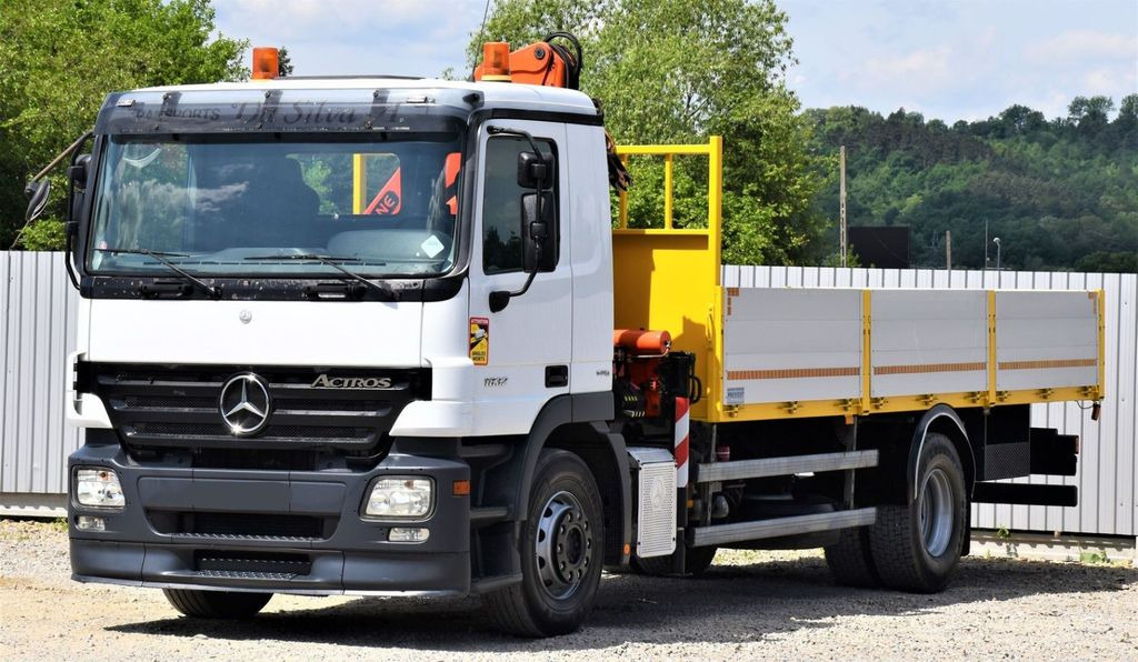 Mercedes-Benz ACTROS 1832 PRITSCHE 6,70m * PK 15500*TOPZUSTAND - Kranbil: bilde 4 Mercedes-Benz ACTROS 1832 PRITSCHE 6,70m * PK 15500*TOPZUSTAND - Kranbil: bilde 4