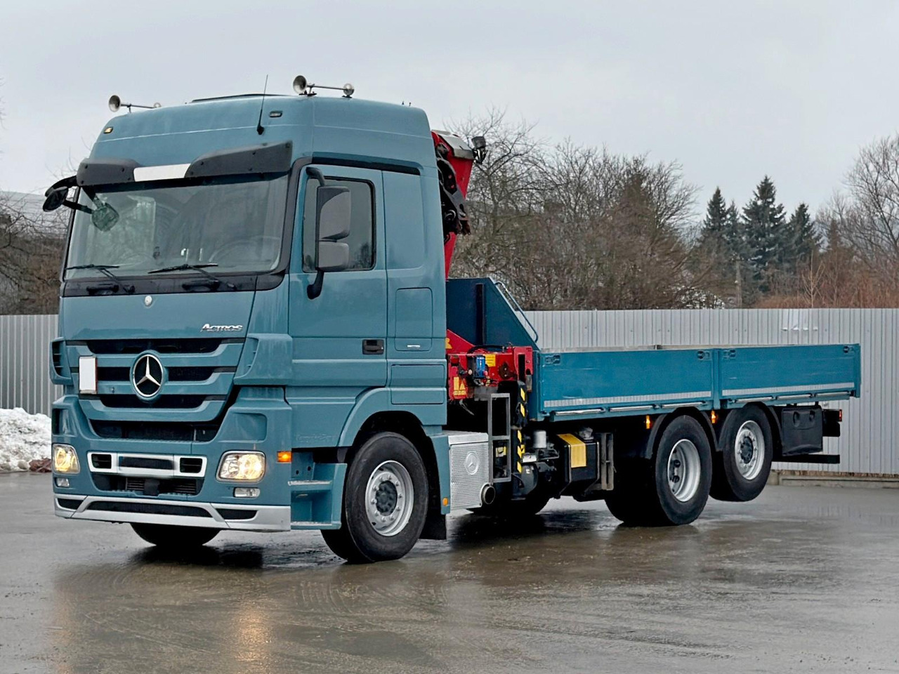 Mercedes-Benz ACTROS 2548* HMF 3000 - K3 * TOPZUSTAND - Kranbil, Planbil: bilde 4 Mercedes-Benz ACTROS 2548* HMF 3000 - K3 * TOPZUSTAND - Kranbil, Planbil: bilde 4