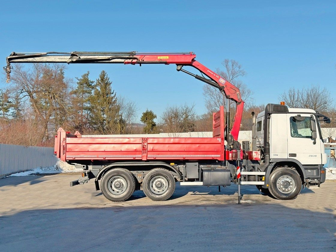 Mercedes-Benz ACTROS 2636* KIPPER 5,25 + BORDMATIC / 6x4 - Kranbil: bilde 4 Mercedes-Benz ACTROS 2636* KIPPER 5,25 + BORDMATIC / 6x4 - Kranbil: bilde 4