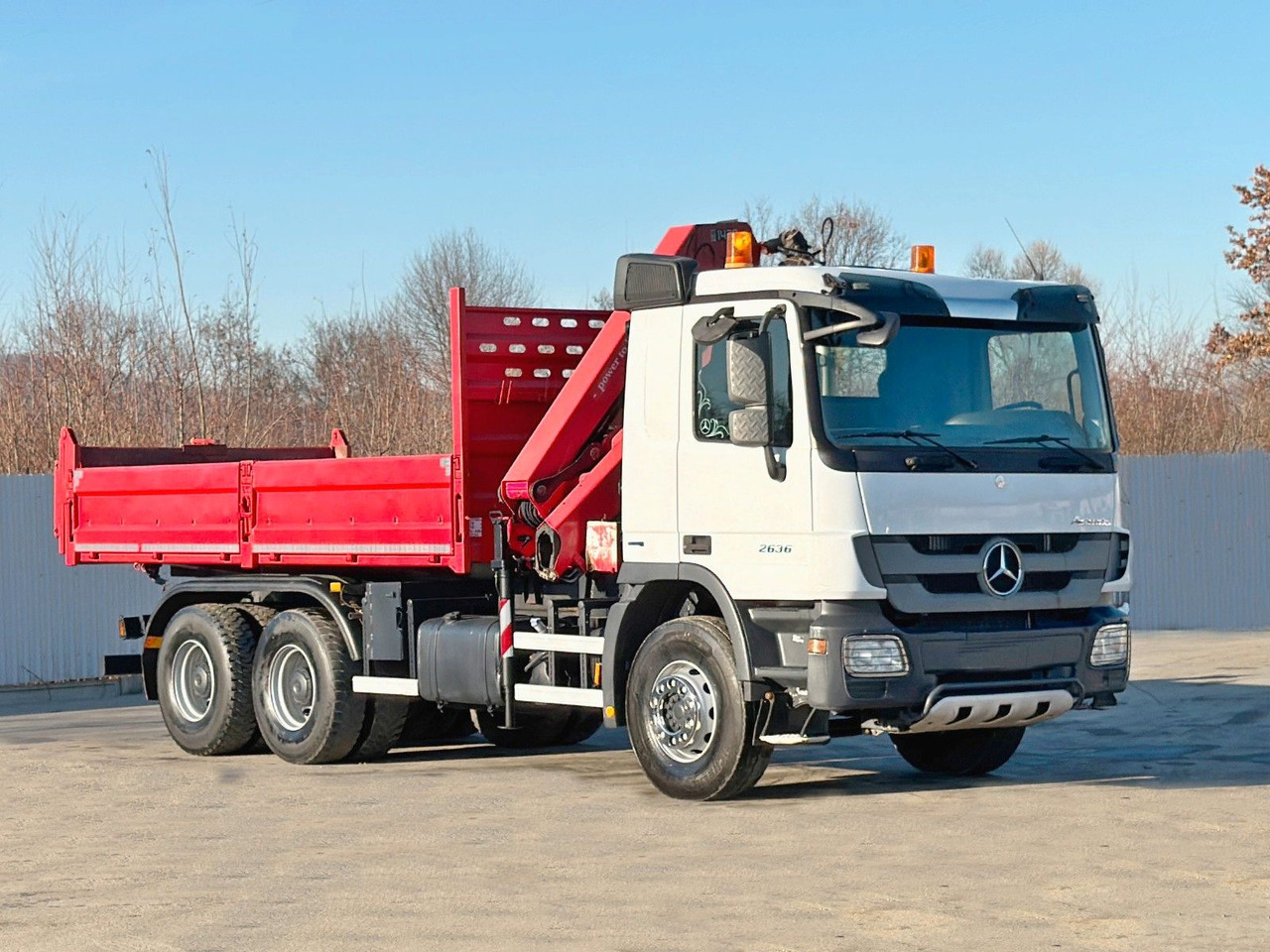 Mercedes-Benz ACTROS 2636* KIPPER 5,25 + BORDMATIC / 6x4 - Kranbil: bilde 5 Mercedes-Benz ACTROS 2636* KIPPER 5,25 + BORDMATIC / 6x4 - Kranbil: bilde 5