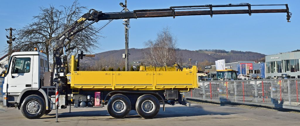 Mercedes-Benz ACTROS 2636 * TEREX 165.2E - A4 + FUNK/6x4 - Kranbil, Tippbil: bilde 5 Mercedes-Benz ACTROS 2636 * TEREX 165.2E - A4 + FUNK/6x4 - Kranbil, Tippbil: bilde 5