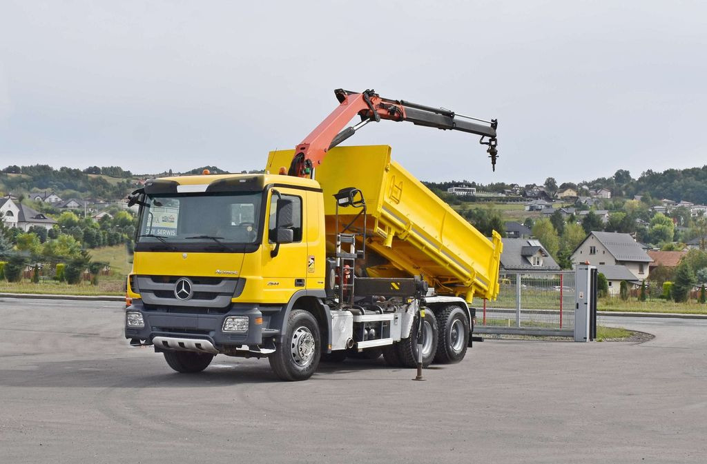 Mercedes-Benz ACTROS 2644 * PK 16001 - K A/FUNK * 6x4 - Tippbil, Kranbil: bilde 2 Mercedes-Benz ACTROS 2644 * PK 16001 - K A/FUNK * 6x4 - Tippbil, Kranbil: bilde 2
