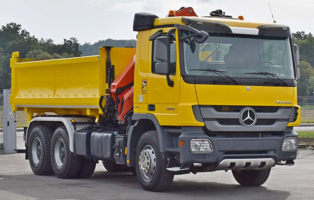 Mercedes-Benz ACTROS 2644 * PK 16001 - K A/FUNK * 6x4 - Kranbil, Tippbil: bilde 4 Mercedes-Benz ACTROS 2644 * PK 16001 - K A/FUNK * 6x4 - Kranbil, Tippbil: bilde 4
