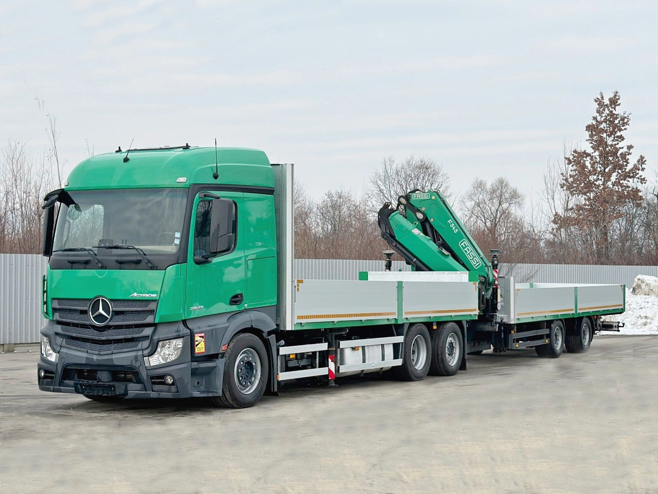 Mercedes-Benz ACTROS 2645 * FASSI F345.24 + FUNK + Anhänger - Kranbil: bilde 4 Mercedes-Benz ACTROS 2645 * FASSI F345.24 + FUNK + Anhänger - Kranbil: bilde 4