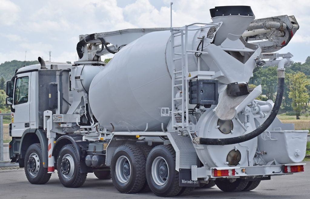 Pumpemixer Mercedes-Benz ACTROS 3241 * Betonpumpe + FUNK * 8x4 * TOP: bilde 7