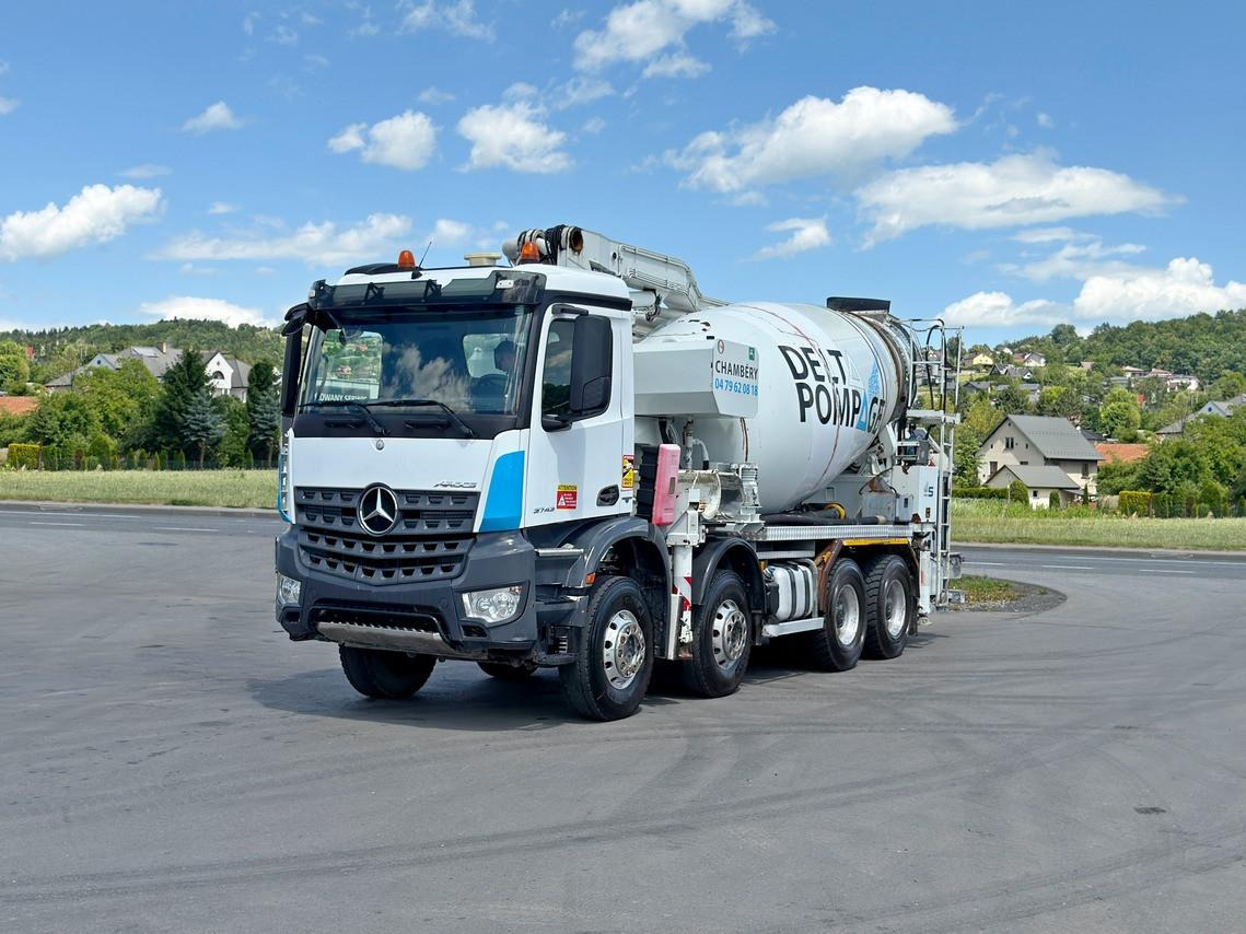 Mercedes-Benz AROCS 3743 * Betonpumpe + FUNK * 8x4 * TOP - Betongpumpe: bilde 2 Mercedes-Benz AROCS 3743 * Betonpumpe + FUNK * 8x4 * TOP - Betongpumpe: bilde 2