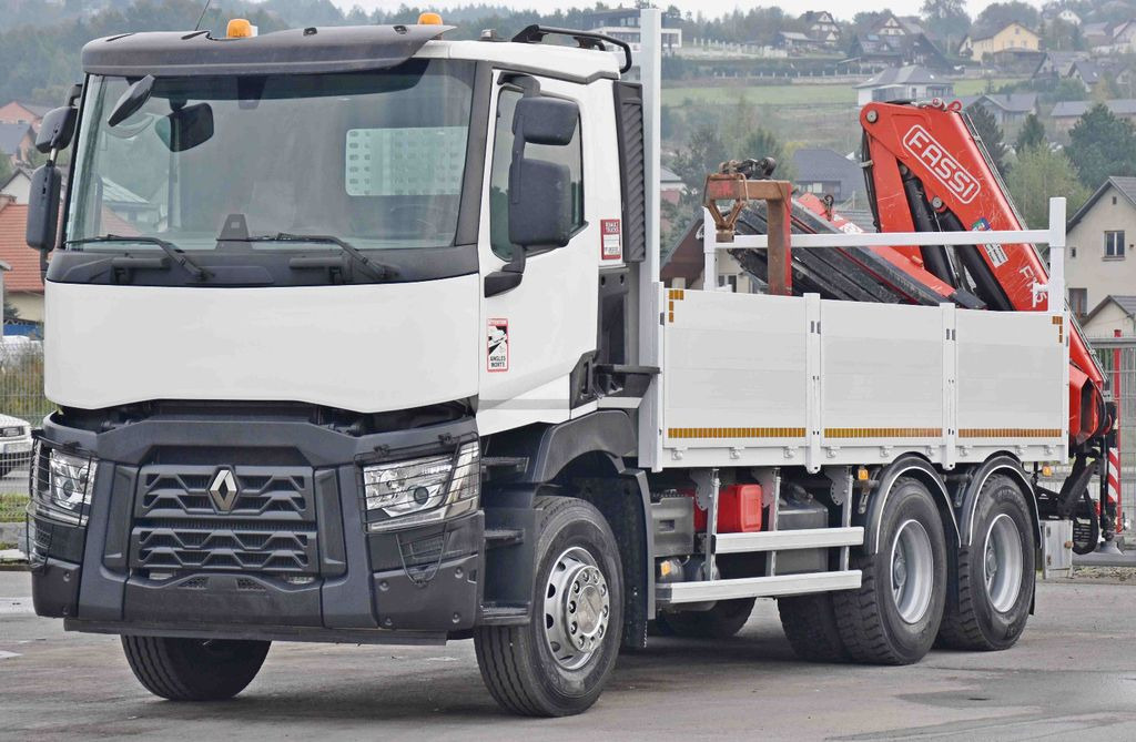 Renault C 380*PRITSCHE 5,45m*FASSI F175A.0.22+ FUNK/6x4 - Kranbil, Planbil: bilde 4 Renault C 380*PRITSCHE 5,45m*FASSI F175A.0.22+ FUNK/6x4 - Kranbil, Planbil: bilde 4