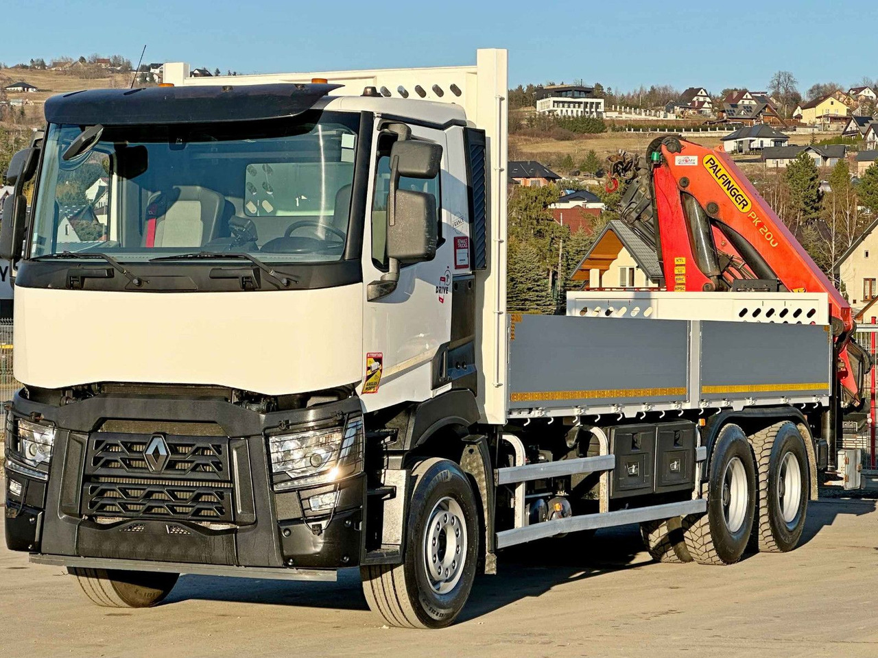 Renault C 380 *PRITSCHE 6,80m * PK 20001 - KC + FUNK*6x4 - Kranbil, Planbil: bilde 4 Renault C 380 *PRITSCHE 6,80m * PK 20001 - KC + FUNK*6x4 - Kranbil, Planbil: bilde 4
