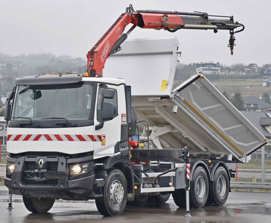 Renault C380 *KIPPER 5,10 m* FASSI F175A.0.22+FUNK /6x4 - Tippbil, Kranbil: bilde 3 Renault C380 *KIPPER 5,10 m* FASSI F175A.0.22+FUNK /6x4 - Tippbil, Kranbil: bilde 3