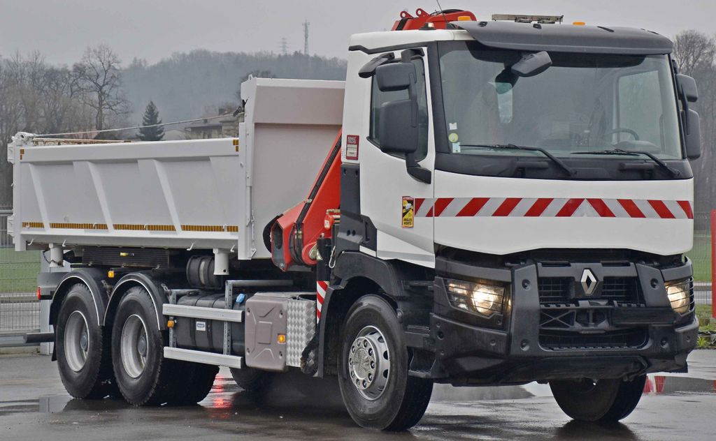 Renault C380 *KIPPER 5,10 m* FASSI F175A.0.22+FUNK /6x4 - Tippbil, Kranbil: bilde 4 Renault C380 *KIPPER 5,10 m* FASSI F175A.0.22+FUNK /6x4 - Tippbil, Kranbil: bilde 4