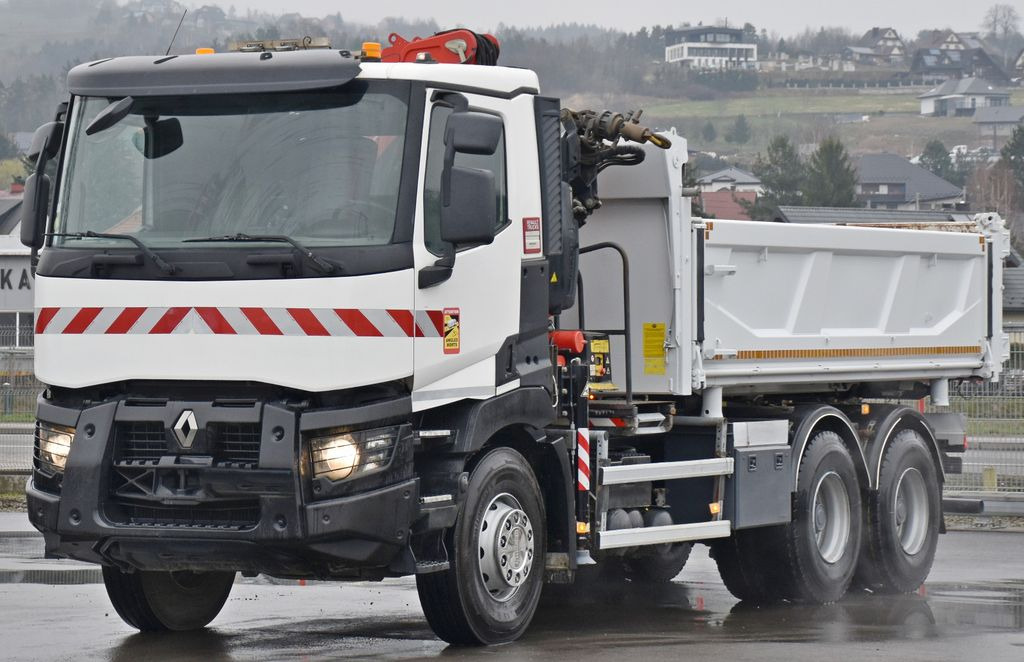 Renault C380 *KIPPER 5,10 m* FASSI F175A.0.22+FUNK /6x4 - Kranbil, Tippbil: bilde 5 Renault C380 *KIPPER 5,10 m* FASSI F175A.0.22+FUNK /6x4 - Kranbil, Tippbil: bilde 5