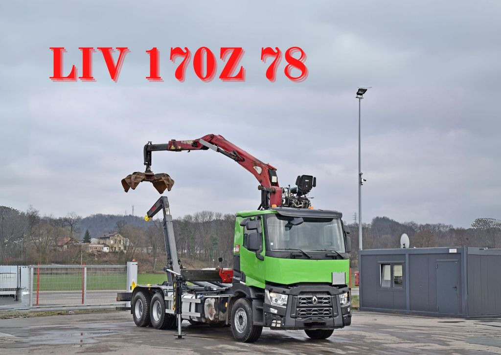 Renault C430* ABROLLKIPPER *LIV 170Z 78 * 6x4 Renault C430* ABROLLKIPPER *LIV 170Z 78 * 6x4 - Krokbil, Kranbil: bilde 1 Renault C430* ABROLLKIPPER *LIV 170Z 78 * 6x4 Renault C430* ABROLLKIPPER *LIV 170Z 78 * 6x4 - Krokbil, Kranbil: bilde 1