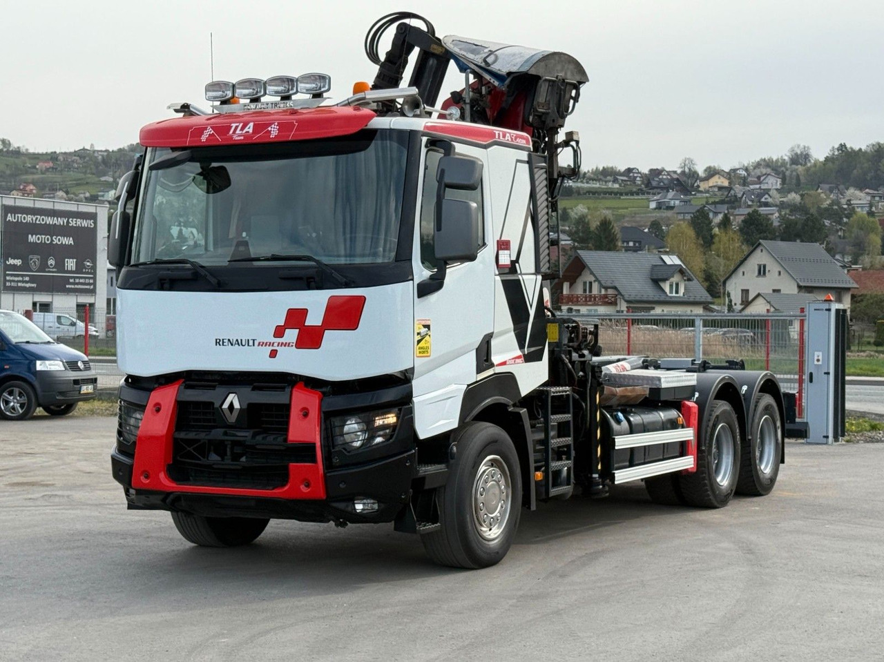 Renault C520 * ABROLLKIPPER 4,80 m * KESLA * 6x4! - Krokbil, Kranbil: bilde 3 Renault C520 * ABROLLKIPPER 4,80 m * KESLA * 6x4! - Krokbil, Kranbil: bilde 3