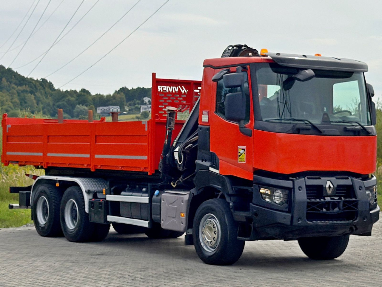 Renault K 380 * HIAB 144 BS - 3 HIDUO + FUNK * 6x4 * TOP - Kranbil: bilde 4 Renault K 380 * HIAB 144 BS - 3 HIDUO + FUNK * 6x4 * TOP - Kranbil: bilde 4