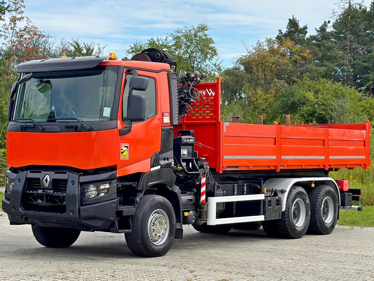 Renault K 380 * HIAB 144 BS - 3 HIDUO + FUNK * 6x4 * TOP - Kranbil: bilde 3 Renault K 380 * HIAB 144 BS - 3 HIDUO + FUNK * 6x4 * TOP - Kranbil: bilde 3