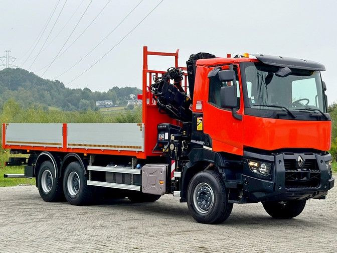 Renault K 380 * HIAB 166 BS-3 HIDUO + FUNK* 6x4 - Kranbil: bilde 4 Renault K 380 * HIAB 166 BS-3 HIDUO + FUNK* 6x4 - Kranbil: bilde 4