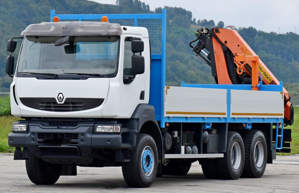 Renault KERAX 370 *PK 16502 + FUNK / 6x4 * TOP - Kranbil, Planbil: bilde 3 Renault KERAX 370 *PK 16502 + FUNK / 6x4 * TOP - Kranbil, Planbil: bilde 3