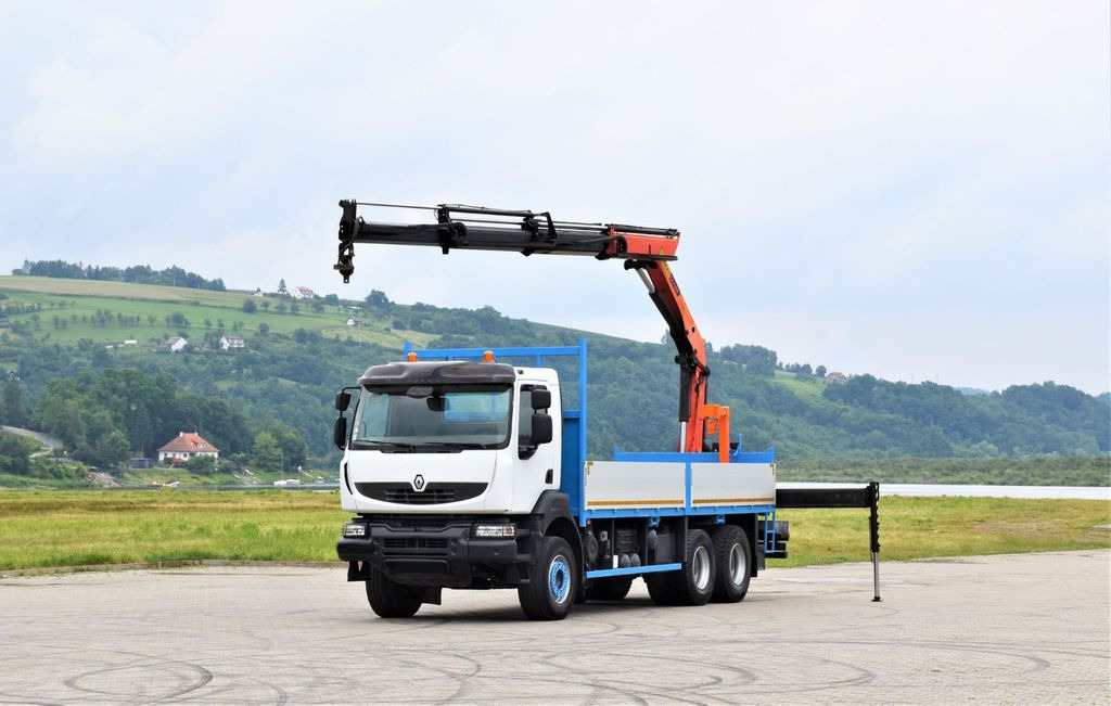 Renault KERAX 370 *PK 16502 + FUNK / 6x4 * TOP - Kranbil, Planbil: bilde 2 Renault KERAX 370 *PK 16502 + FUNK / 6x4 * TOP - Kranbil, Planbil: bilde 2