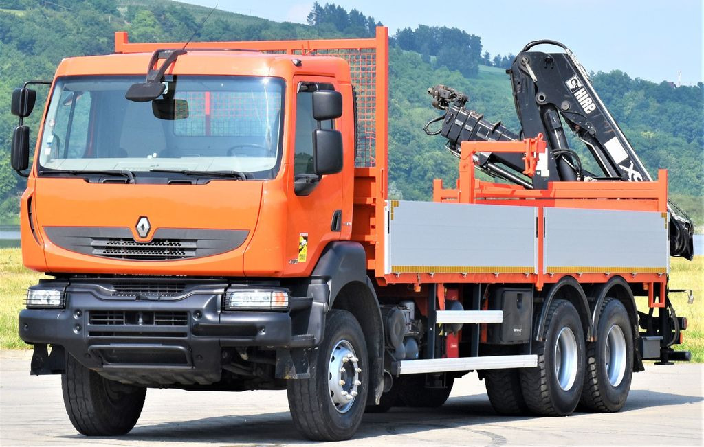 Renault KERAX 410 * HIAB 144 B-3 HIDUO / 6x4 * TOP Renault KERAX 410 * HIAB 144 B-3 HIDUO / 6x4 * TOP - Kranbil, Planbil: bilde 4 Renault KERAX 410 * HIAB 144 B-3 HIDUO / 6x4 * TOP Renault KERAX 410 * HIAB 144 B-3 HIDUO / 6x4 * TOP - Kranbil, Planbil: bilde 4