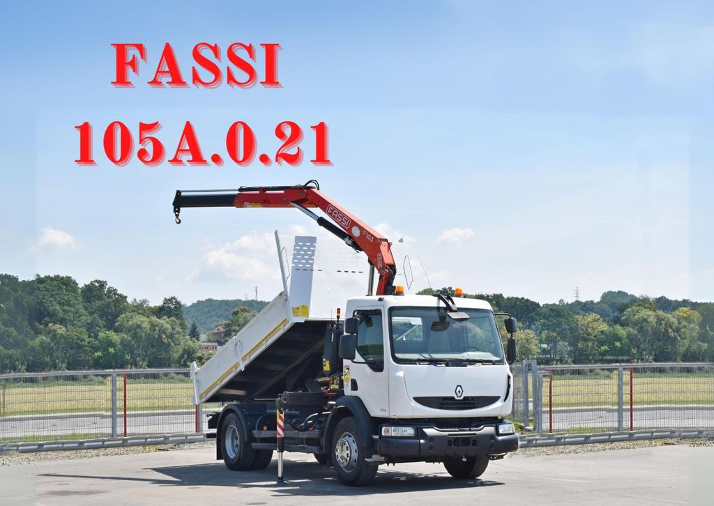 Renault MIDLUM 300 DXI * FASSI F105A.0.21 + PILOT* TOP Renault MIDLUM 300 DXI * FASSI F105A.0.21 + PILOT* TOP - Kranbil, Tippbil: bilde 1 Renault MIDLUM 300 DXI * FASSI F105A.0.21 + PILOT* TOP Renault MIDLUM 300 DXI * FASSI F105A.0.21 + PILOT* TOP - Kranbil, Tippbil: bilde 1