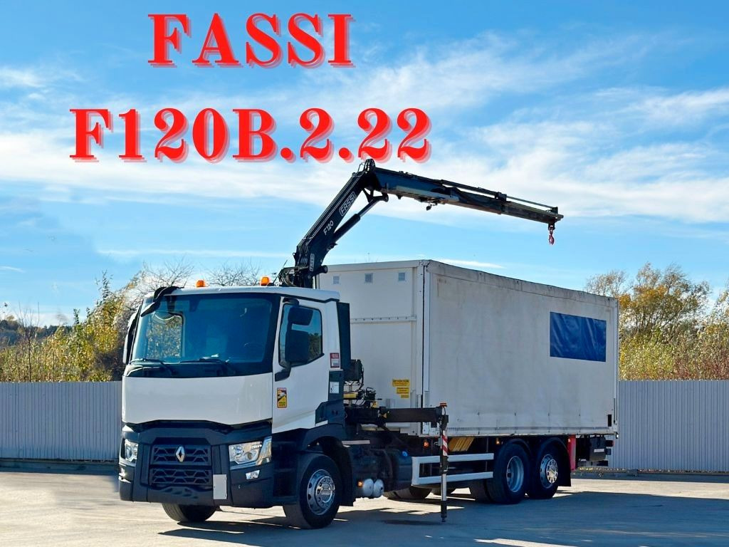 Renault T380 * FASSI F120B.2.22 + FUNK / 6x2* TOP - Kranbil: bilde 1 Renault T380 * FASSI F120B.2.22 + FUNK / 6x2* TOP - Kranbil: bilde 1