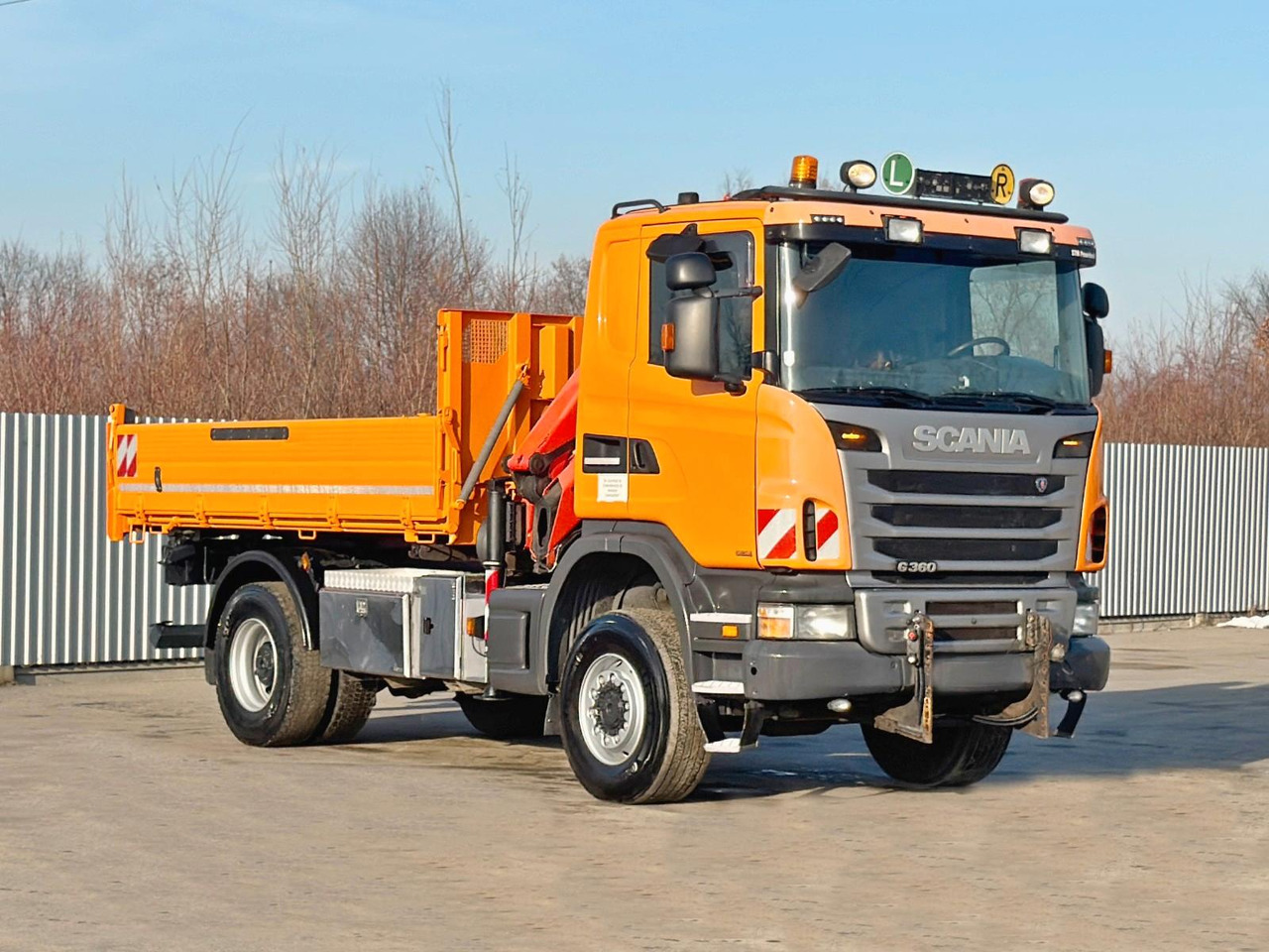 Scania G 360 * KIPPER 4,15m * PALFINGER PK 11002/ 4x4 - Kranbil: bilde 3 Scania G 360 * KIPPER 4,15m * PALFINGER PK 11002/ 4x4 - Kranbil: bilde 3